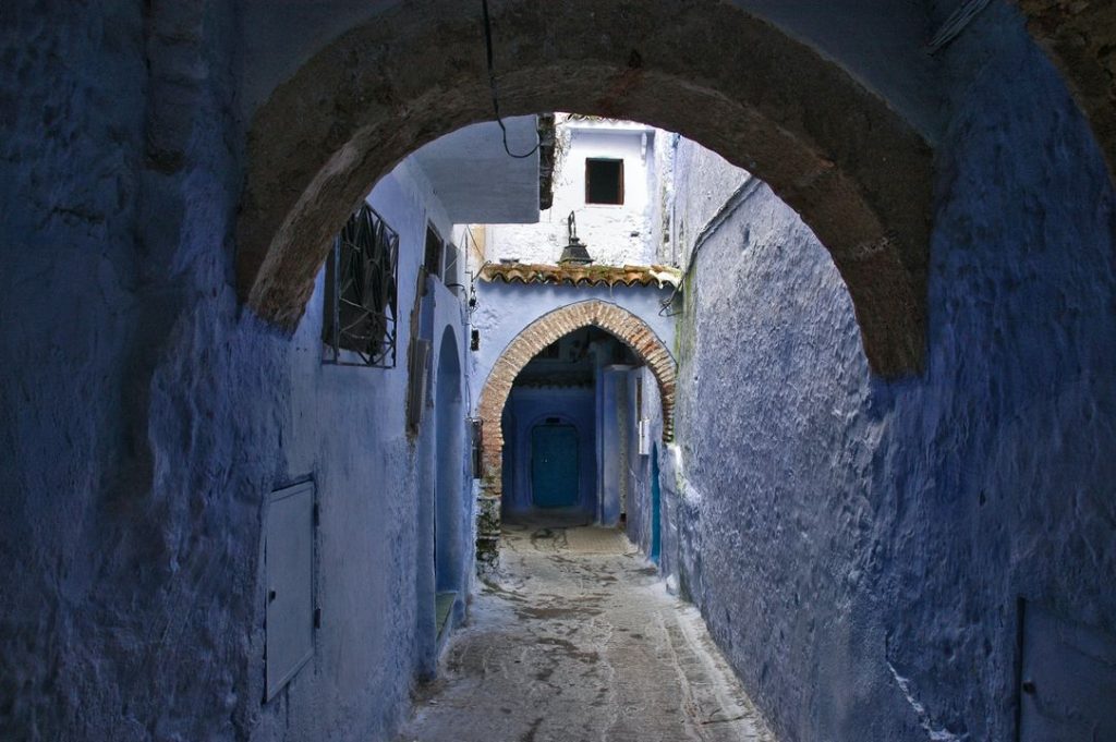 Chefchaouen morocco blue city
