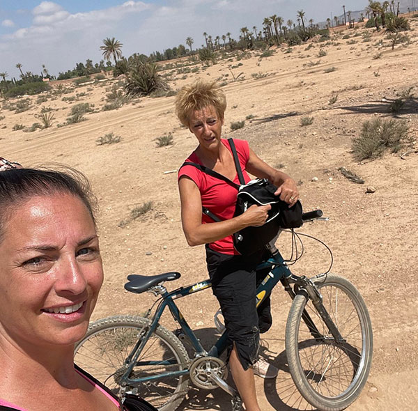 Marrakech Bike Tour Half-day in the Palm Grove