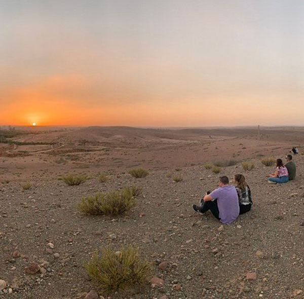 agafay desert sunsets