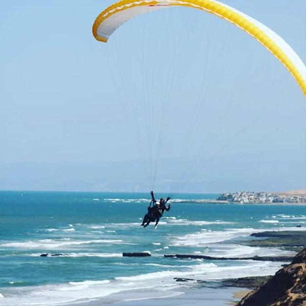 paragliding in agadir