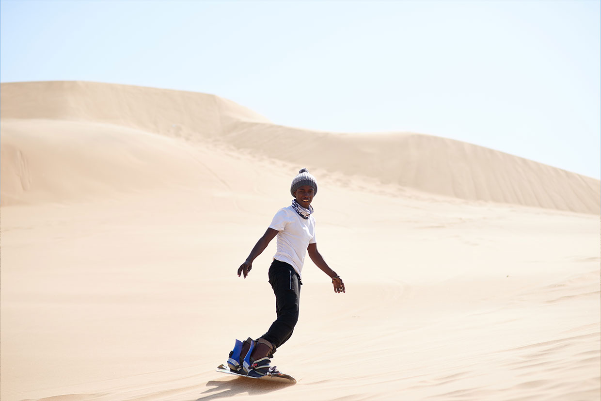التزلج على الرمال في أغادير: رحلة لن تنساها أبدًا
