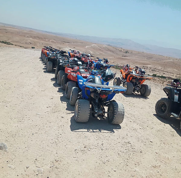 quad biking agafay desert